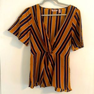 Willow + Root Tie Top